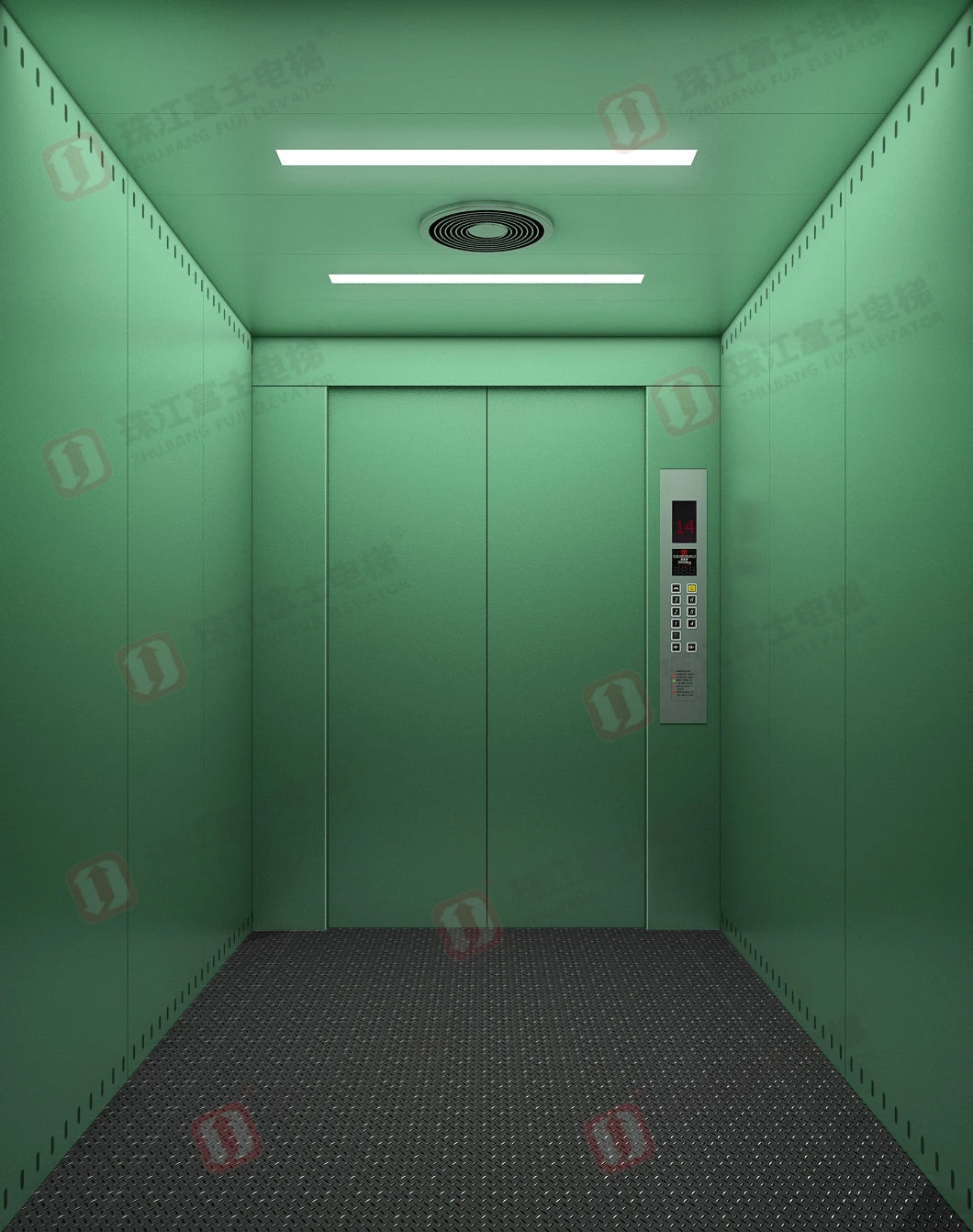 Fuji cargo lift freight elevator price 3 ton freight warehouse lift for cargo elevator