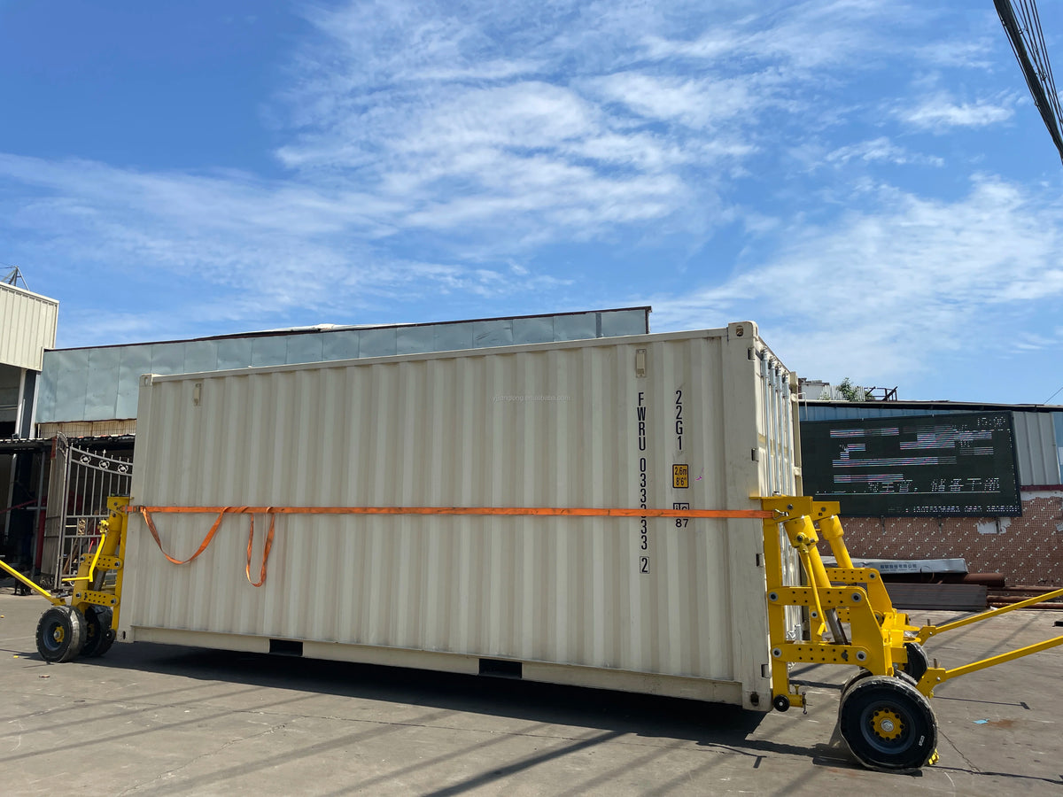 30 Tons for 4pcs Rubber Lifting Caster Container Caster Super Heavy Du ...
