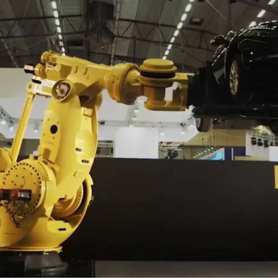 Fanuc M-900 iB 400L Palletizing Robot Automatic Handing Equipment Robot Arm With Robot Gripper And Vacuum Sucker For Handling