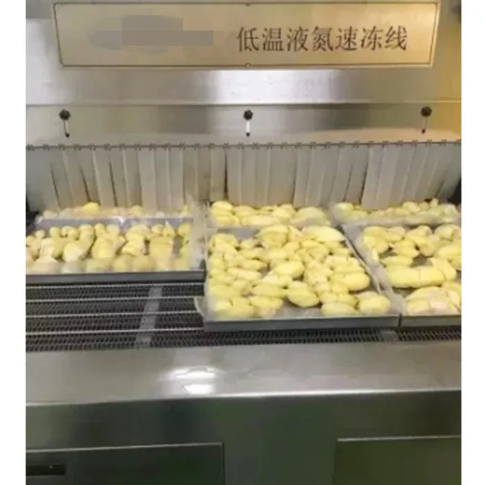 Liquid Nitrogen Tunnel Blast Freezing Machine Freezer Industrial Deep Freezer Iqf Tunnel Freezer Price For Fish Seafood Lobster