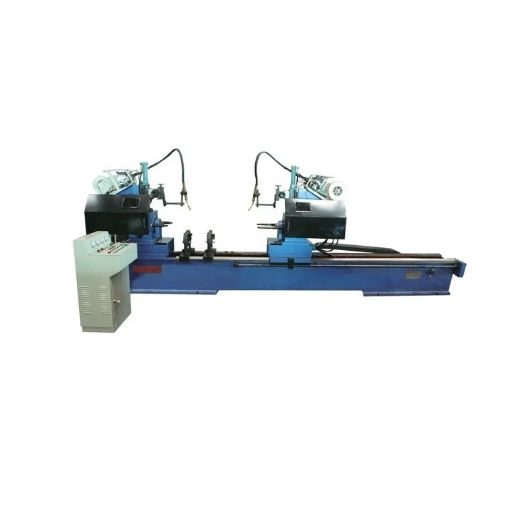 High Speed PLC Control Steel Conveyor Idler Roller Both Ends CO2 Welding Machine Mining Conveyor Roller Making Machine