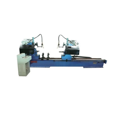 High Speed PLC Control Steel Conveyor Idler Roller Both Ends CO2 Welding Machine Mining Conveyor Roller Making Machine
