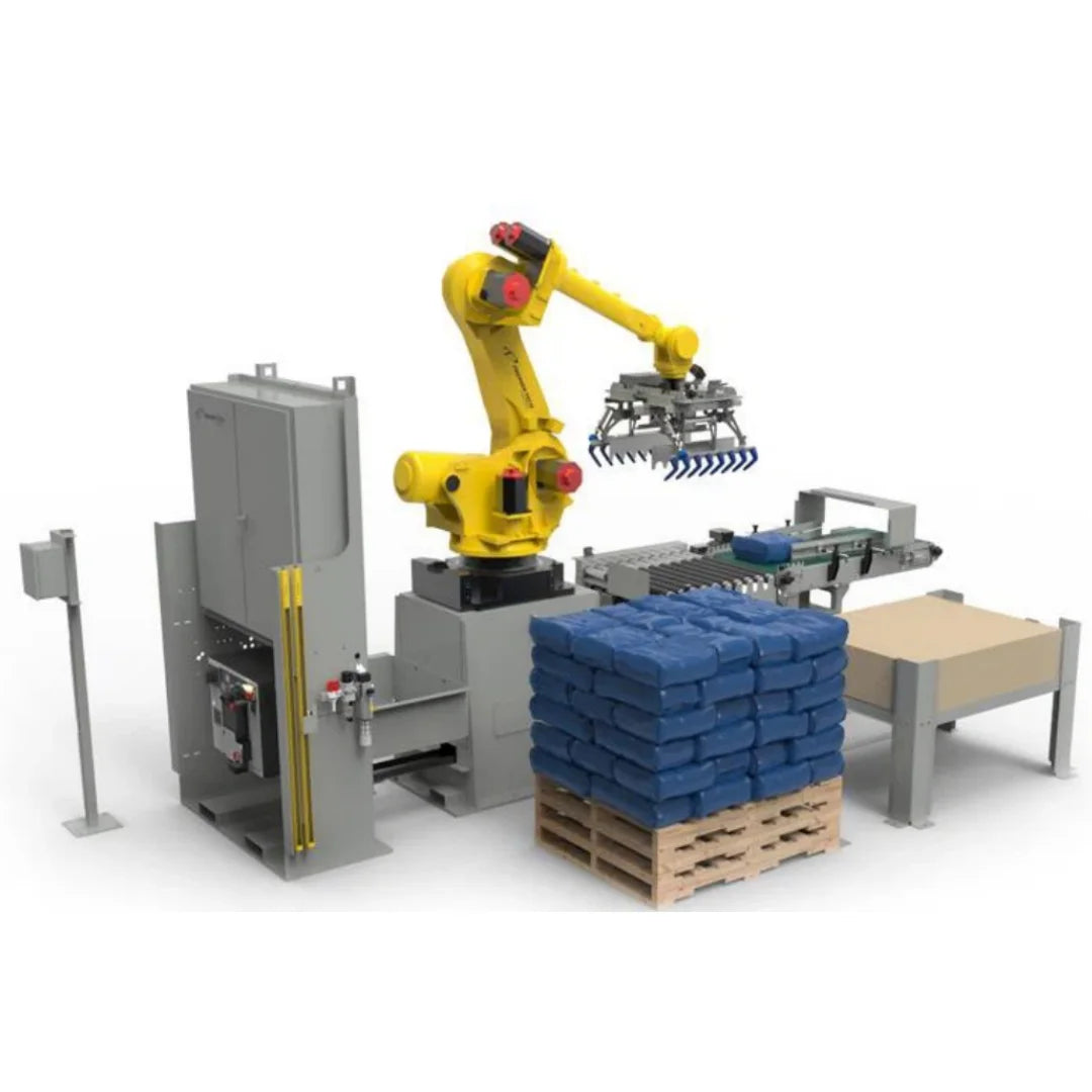 Fanuc M-900 iB 400L Palletizing Robot Automatic Handing Equipment Robot Arm With Robot Gripper And Vacuum Sucker For Handling
